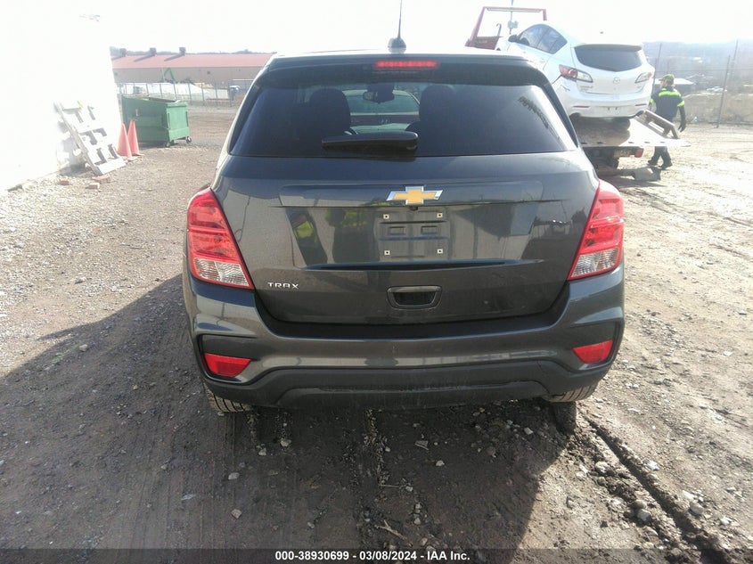 VIN 3GNCJKSB5LL192728 2020 CHEVROLET TRAX FWD LS