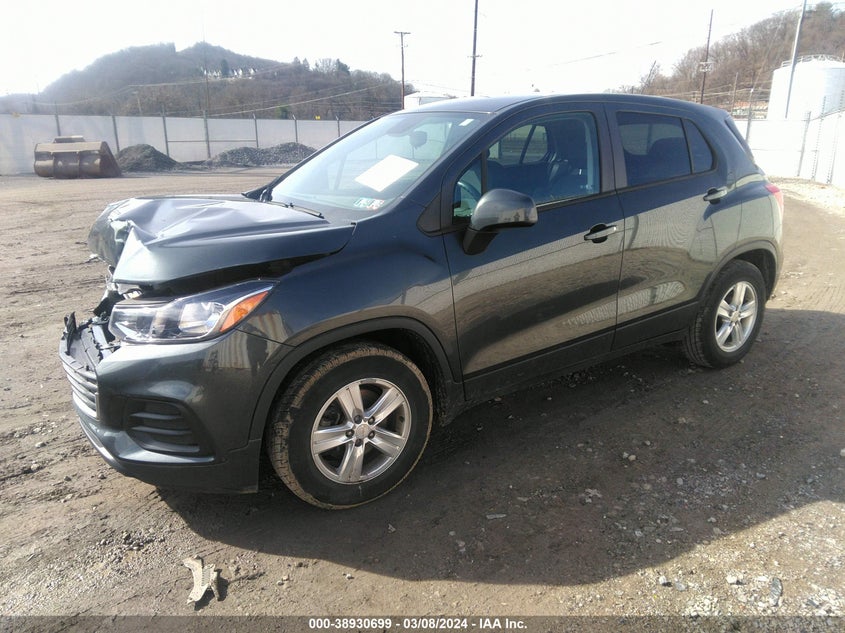 VIN 3GNCJKSB5LL192728 2020 CHEVROLET TRAX FWD LS