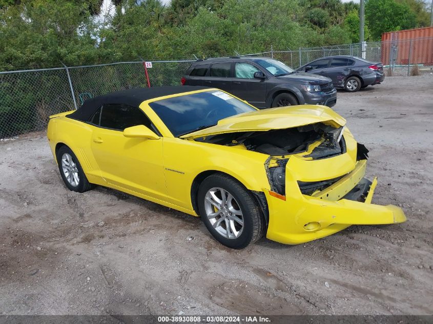 2014 CHEVROLET CAMARO LT - 2G1FB3D31E9221977