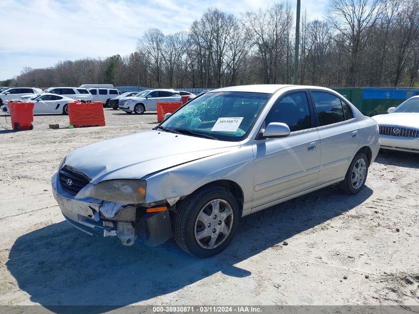 2005 Hyundai Elantra Gls/Gt VIN: KMHDN46DX5U136569 Lot: 38930871