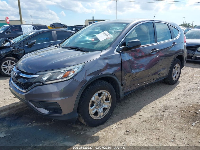2016 HONDA CR-V LX - 2HKRM3H34GH532764