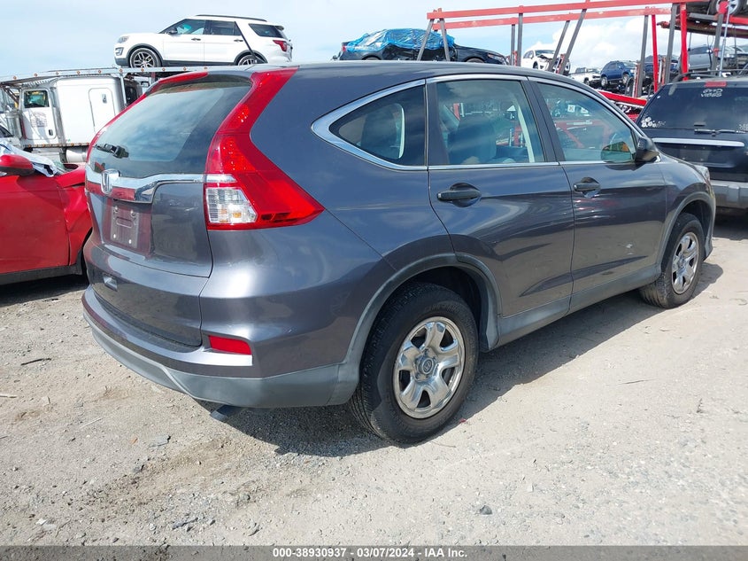 2016 HONDA CR-V LX - 2HKRM3H34GH532764