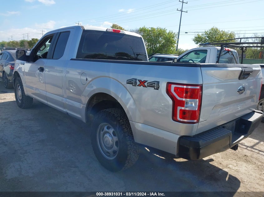 VIN 1FTEX1EB9KKD58805 2019 FORD F-150 XL