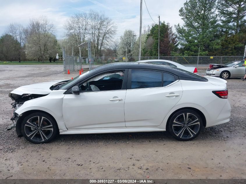 2021 Nissan Sentra Sr Xtronic Cvt VIN: 3N1AB8DV0MY246256 Lot: 38931227