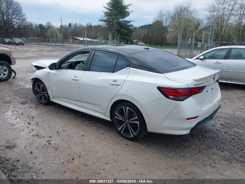 2021 Nissan Sentra Sr Xtronic Cvt VIN: 3N1AB8DV0MY246256 Lot: 38931227