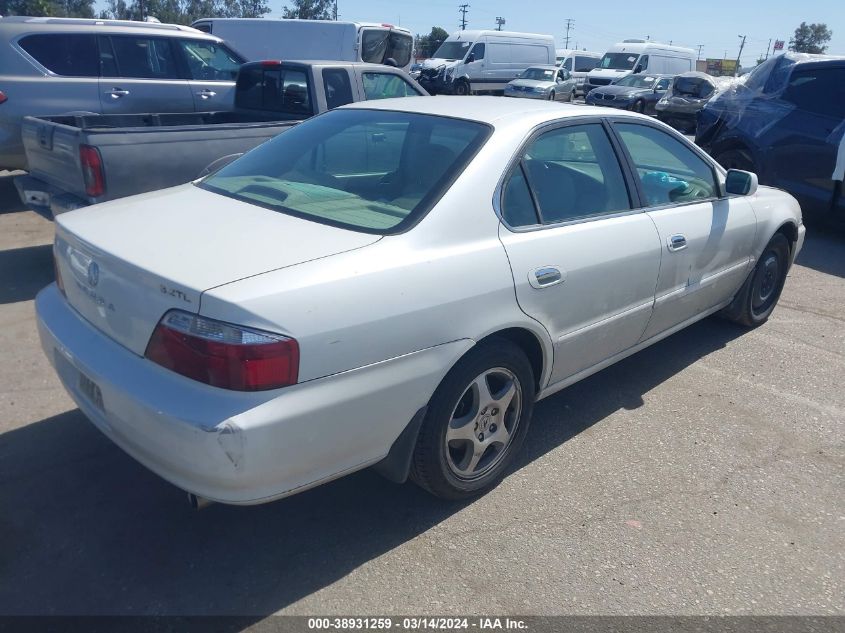 2002 Acura Tl 3.2 VIN: 19UUA56762A034197 Lot: 38931259