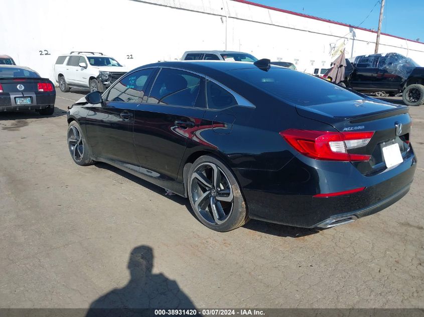 1HGCV1F39MA070541 2021 Honda Accord Sport