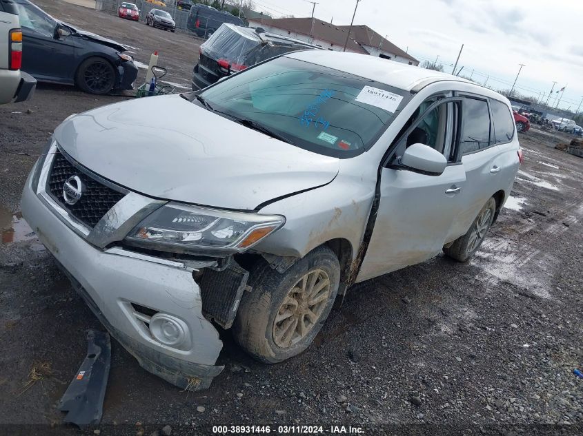 2015 Nissan Pathfinder S VIN: 5N1AR2MM1FC632771 Lot: 38931446