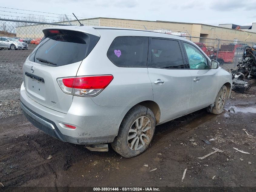 2015 Nissan Pathfinder S VIN: 5N1AR2MM1FC632771 Lot: 38931446