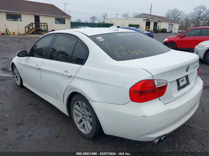 2007 BMW 328Xi VIN: WBAVC93547K033300 Lot: 38931495