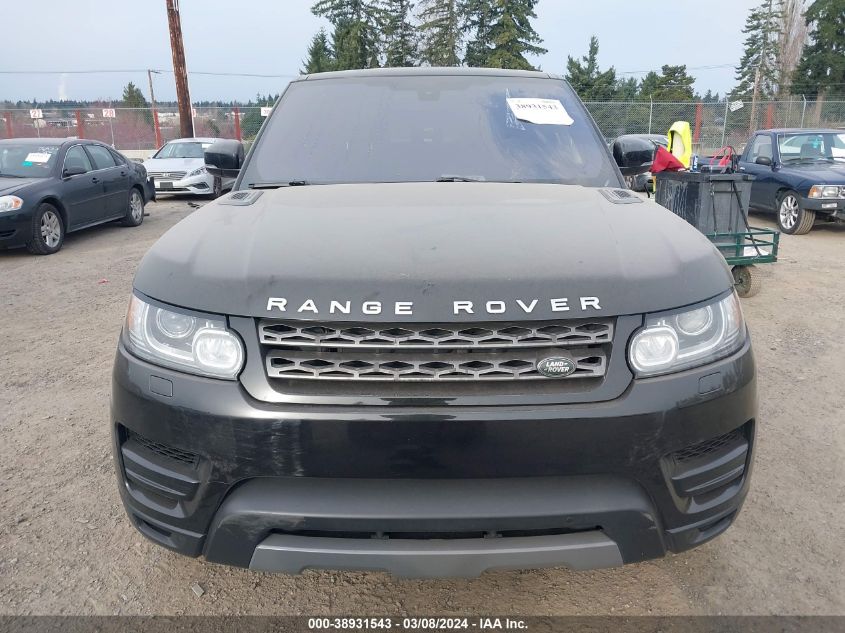 2016 Land Rover Range Rover Sport 3.0L V6 Turbocharged Diesel Se Td6 VIN: SALWG2KF6GA576840 Lot: 38931543