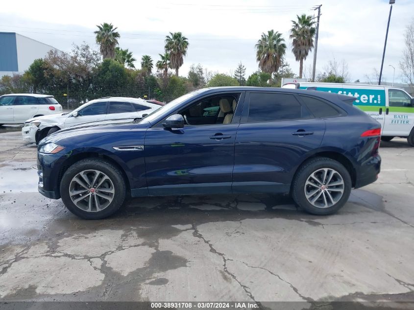 2018 Jaguar F-Pace 25T Premium VIN: SADCJ2FXXJA252431 Lot: 38931708