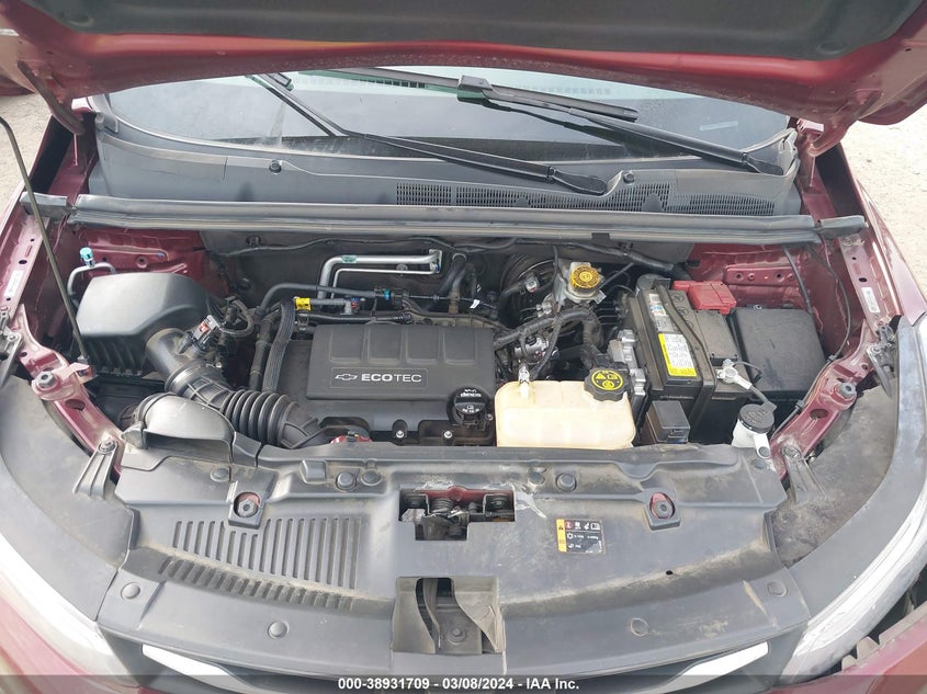 2017 CHEVROLET TRAX LT - 3GNCJPSB4HL276205