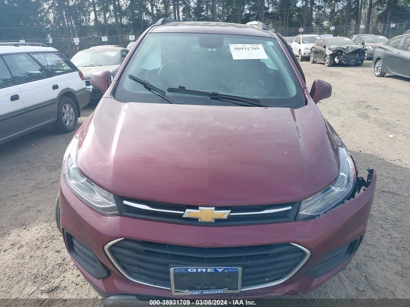 2017 CHEVROLET TRAX LT - 3GNCJPSB4HL276205