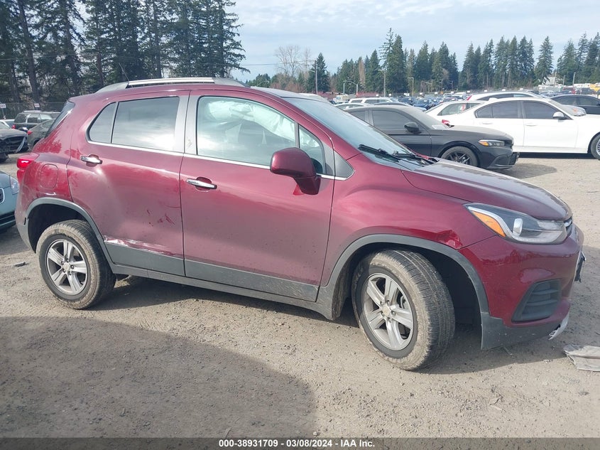 2017 CHEVROLET TRAX LT - 3GNCJPSB4HL276205