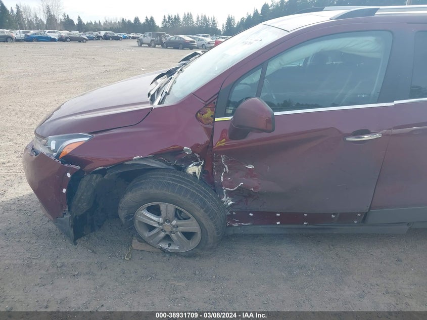 2017 CHEVROLET TRAX LT - 3GNCJPSB4HL276205