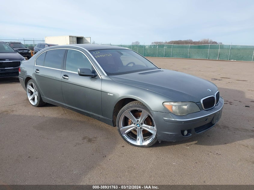 2006 BMW 750Li VIN: WBAHN83566DT32999 Lot: 38931763