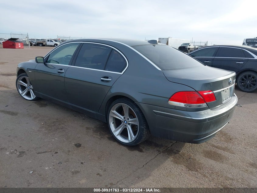 2006 BMW 750Li VIN: WBAHN83566DT32999 Lot: 38931763
