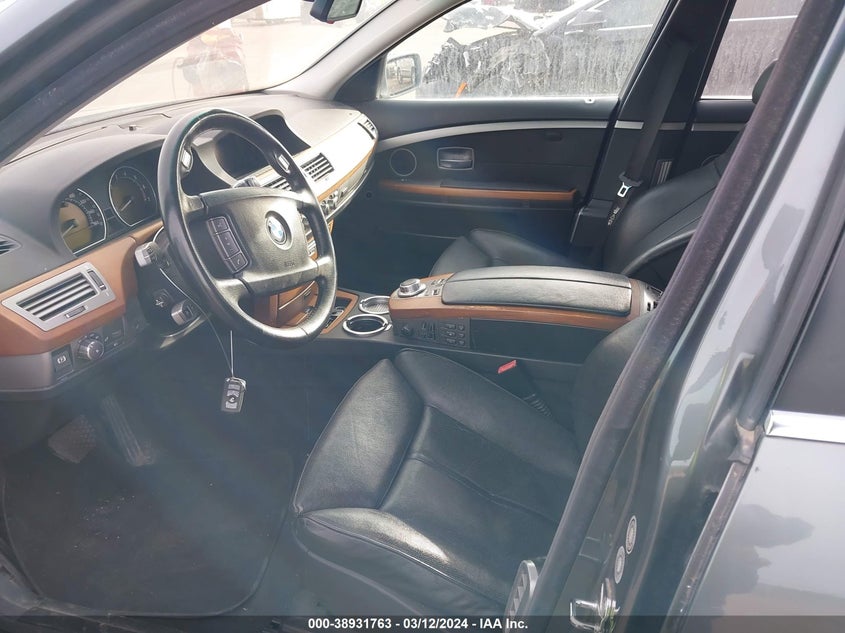 2006 BMW 750Li VIN: WBAHN83566DT32999 Lot: 38931763