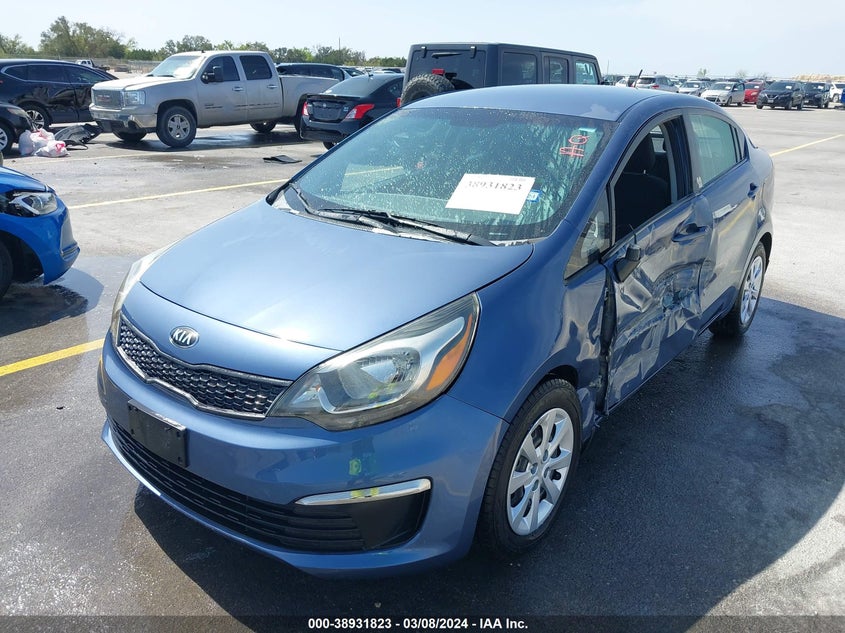 2016 KIA RIO LX - KNADM4A34G6568620