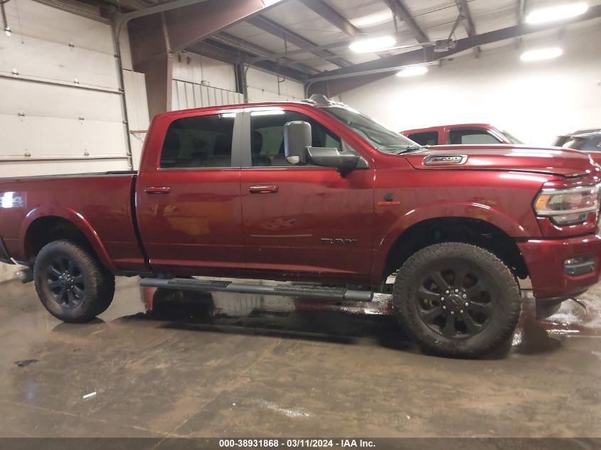 2020 Ram 2500 Laramie 4X4 6'4 Box VIN: 3C6UR5FL0LG280998 Lot: 38931868