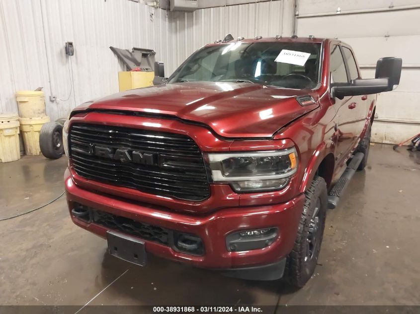 2020 Ram 2500 Laramie 4X4 6'4 Box VIN: 3C6UR5FL0LG280998 Lot: 38931868