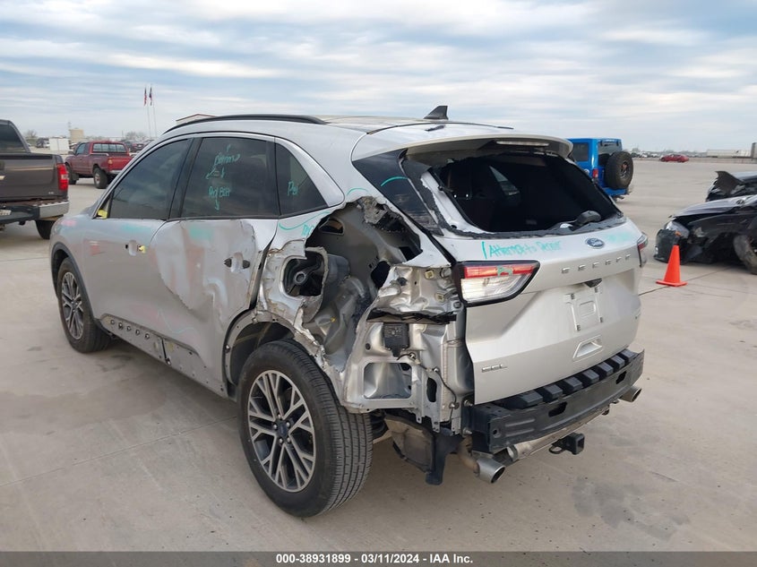 VIN 1FMCU0H65LUB07791 2020 FORD ESCAPE SEL