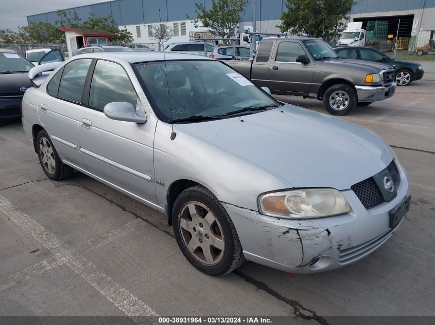 2006 Nissan Sentra 1.8S VIN: 3N1CB51DX6L516029 Lot: 38931964