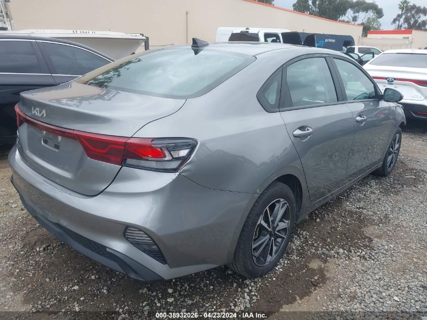 2022 Kia Forte Lxs VIN: 3KPF24AD2NE501631 Lot: 38932026