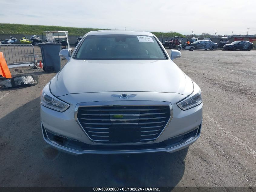 2017 Genesis G90 3.3T Premium VIN: KMHG34JA2HU026717 Lot: 38932060