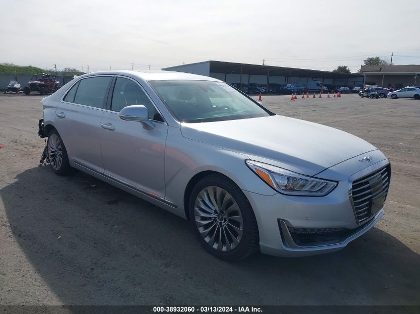 2017 Genesis G90 3.3T Premium VIN: KMHG34JA2HU026717 Lot: 38932060