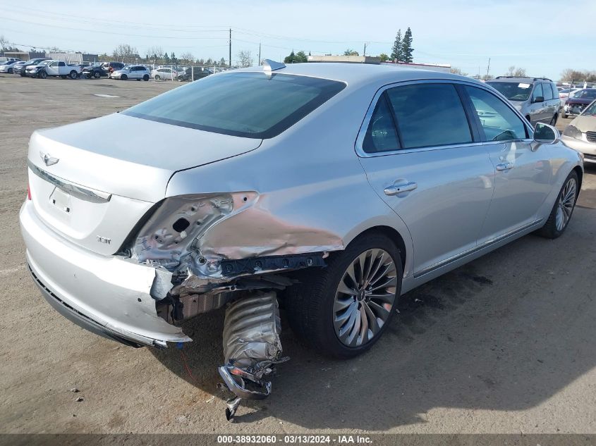 2017 Genesis G90 3.3T Premium VIN: KMHG34JA2HU026717 Lot: 38932060