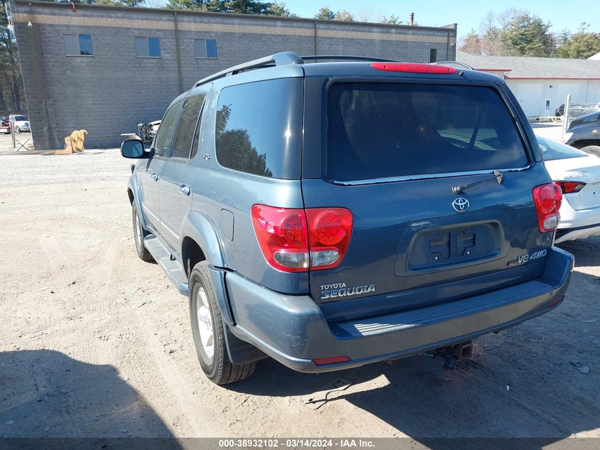 2005 Toyota Sequoia Sr5 V8 VIN: 5TDBT44A85S252030 Lot: 38932102
