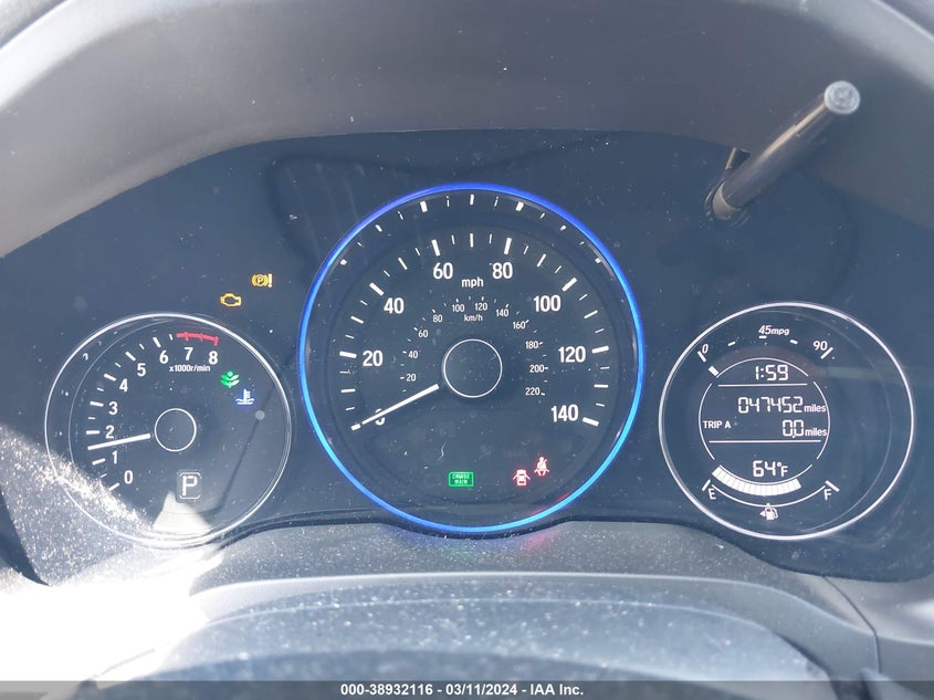 VIN 3CZRU5H31JM722240 2018 HONDA HR-V LX