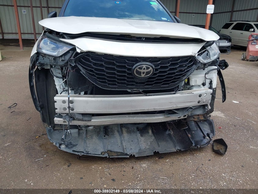 2021 TOYOTA HIGHLANDER VIN: 5TDLZRAH6MS035107