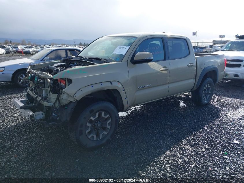 2016 Toyota Tacoma Trd Off Road VIN: 3TMCZ5AN3GM037707 Lot: 38932192