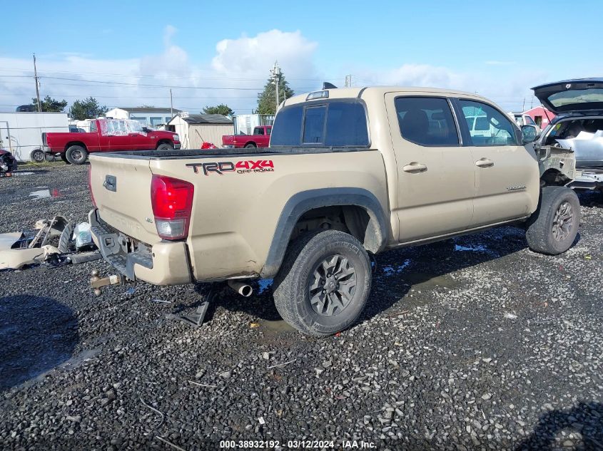 2016 Toyota Tacoma Trd Off Road VIN: 3TMCZ5AN3GM037707 Lot: 38932192