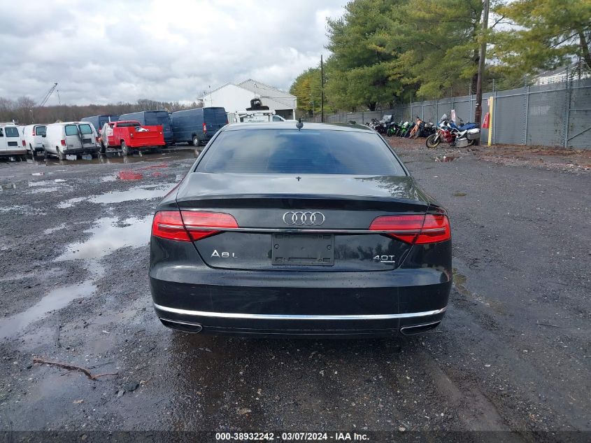 2015 Audi A8 L 4.0T VIN: WAU32AFDXFN002385 Lot: 38932242