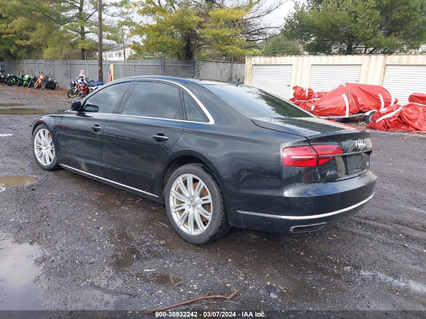 2015 Audi A8 L 4.0T VIN: WAU32AFDXFN002385 Lot: 38932242