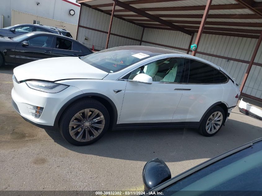 2021 Tesla Model X Long Range Dual Motor All-Wheel Drive/Long Range Plus Dual Motor All-Wheel Drive VIN: 5YJXCBE26MF308874 Lot: 40920365