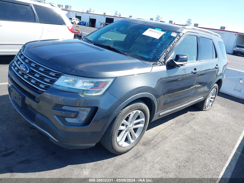 VIN 1FM5K7DH2HGA34139 2017 FORD EXPLORER XLT
