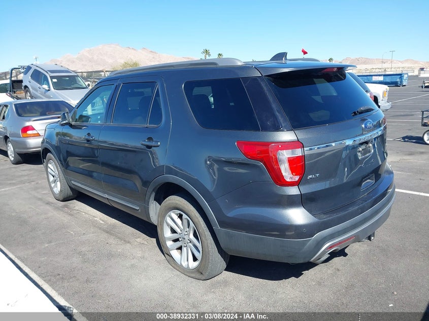 VIN 1FM5K7DH2HGA34139 2017 FORD EXPLORER XLT