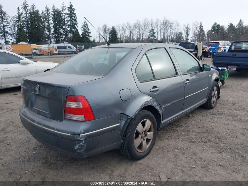 2004 Volkswagen Jetta Gls 2.0L VIN: 3VWSK69MX4M041635 Lot: 38932491