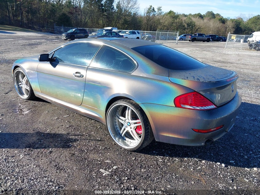 2009 BMW 650I VIN: WBAEA53569CV92584 Lot: 38932889