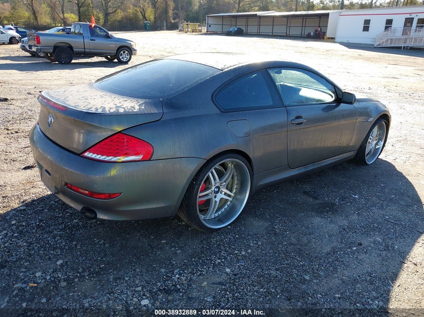 2009 BMW 650I VIN: WBAEA53569CV92584 Lot: 38932889