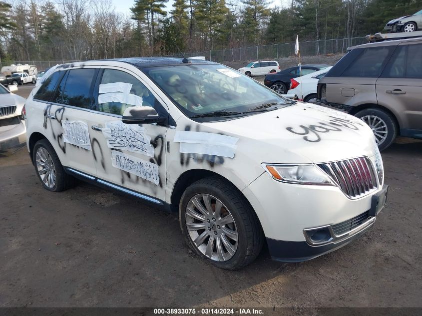 2012 Lincoln Mkx VIN: 2LMDJ8JK3CBL11227 Lot: 38933075