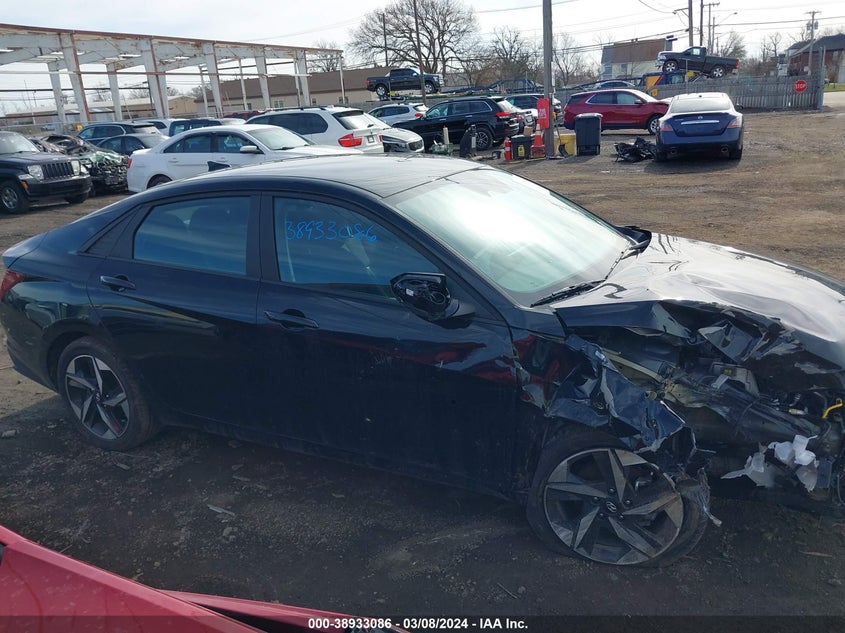VIN KMHLS4AG2PU568484 2023 HYUNDAI ELANTRA SEL