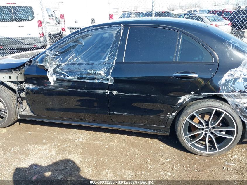 VIN W1KWF6EB8LR597054 2020 Mercedes-Benz AMG C 43,... no.15