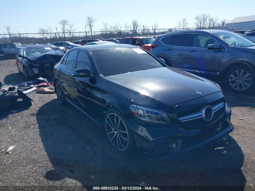 VIN W1KWF6EB8LR597054 2020 Mercedes-Benz AMG C 43,... no.1