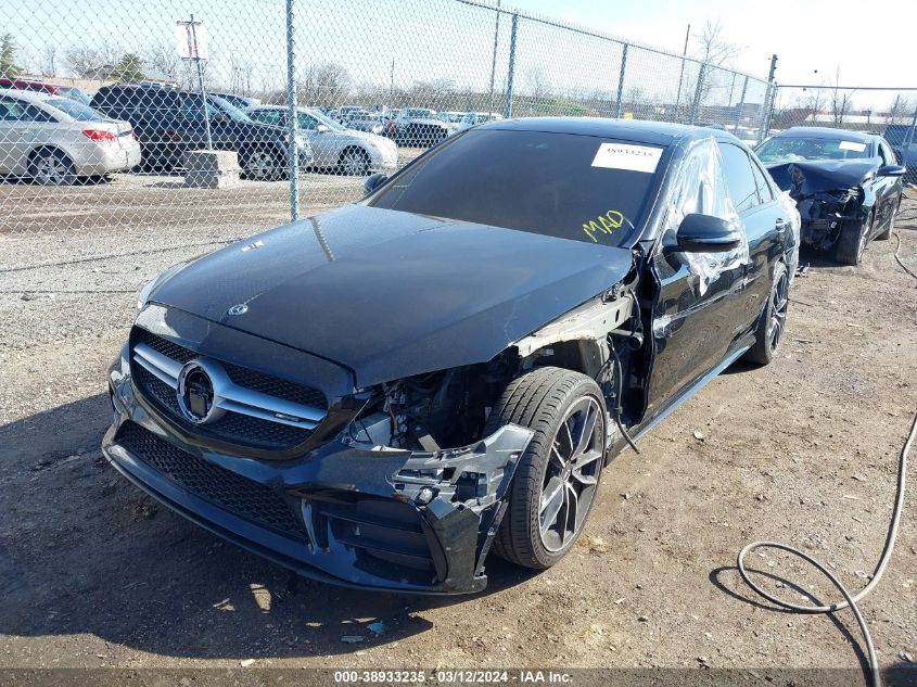 VIN W1KWF6EB8LR597054 2020 Mercedes-Benz AMG C 43,... no.2